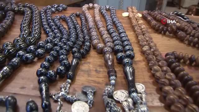 Osmanlı'dan günümüze uzanan antibakteriyel kuka tespihine talep arttı