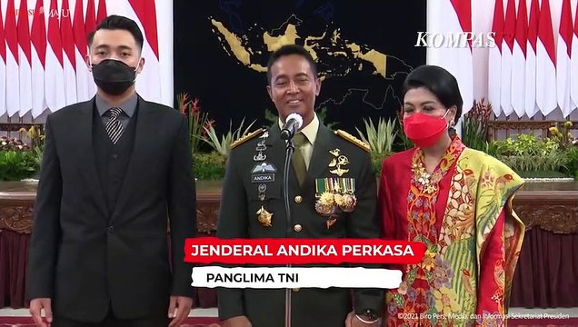 Dilantik jadi Panglima TNI, Ini Kata Jenderal Andika Perkasa