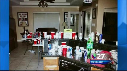 Joven Arrestado por Dar Alcohol a Menores