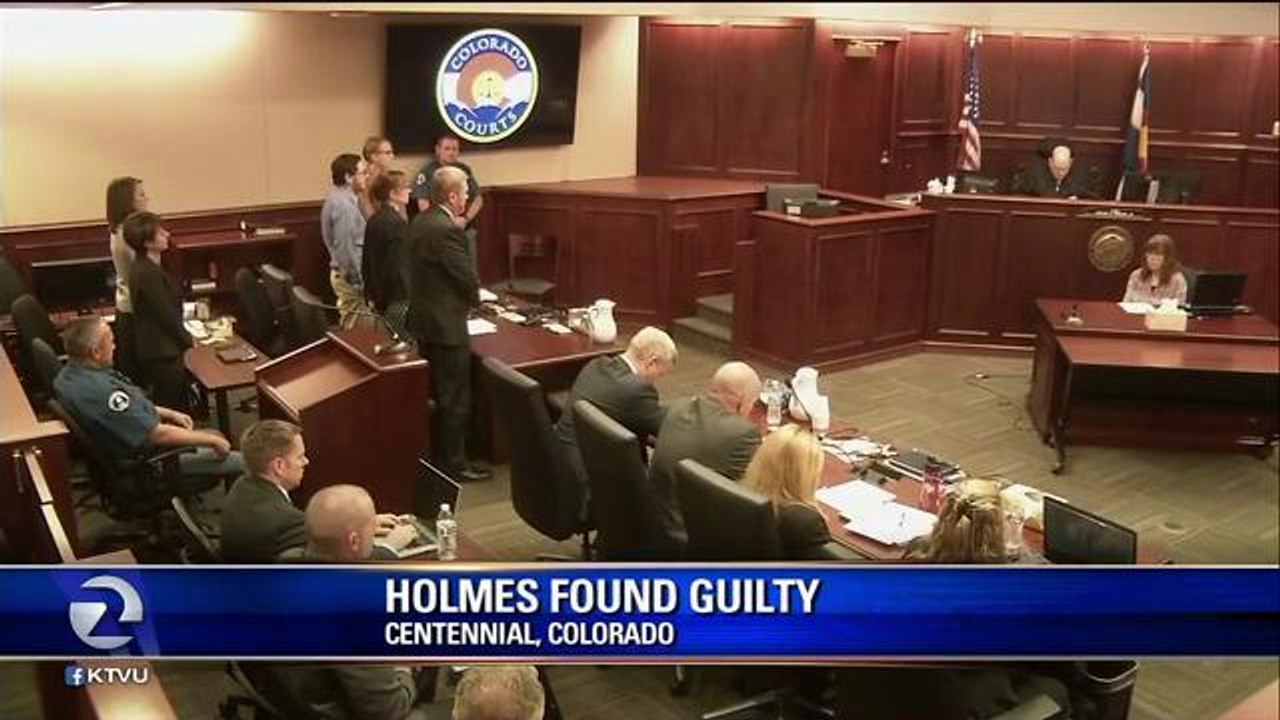 Holmes Found Guilty in Colorado Theater Mass Shooting