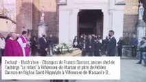 Hélène Darroze aux obsèques de son père : soutenue par ses filles et Laeticia Hallyday