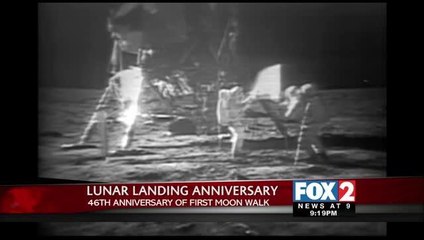 Man Lands on Moon 46 Years Ago Today