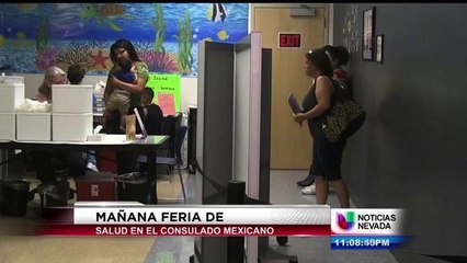 Fería de Salud en Consulado Mexicano