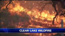 Clear Lake Fire Grows to 60,000 Acres