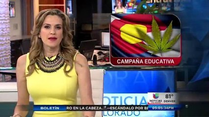 Autoridades crean la campaña educativa ¨Marihuana en Colorado, lo que debes entender¨
