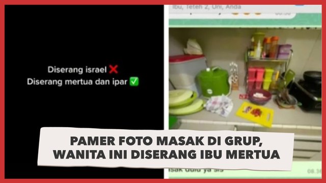 Pamer Foto Masak di Grup Keluarga, Wanita Ini Diserang Ibu Mertua dan Kakak Ipar