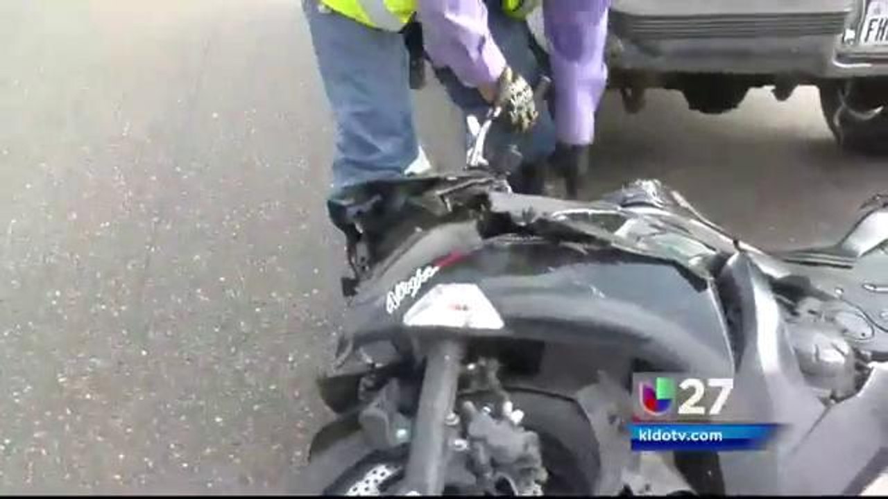 Motociclista Sufre Accidente Vial