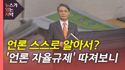 [뉴있저] 언론이 자율로 알아서 한다?...과연 그런가 따져보니 / YTN