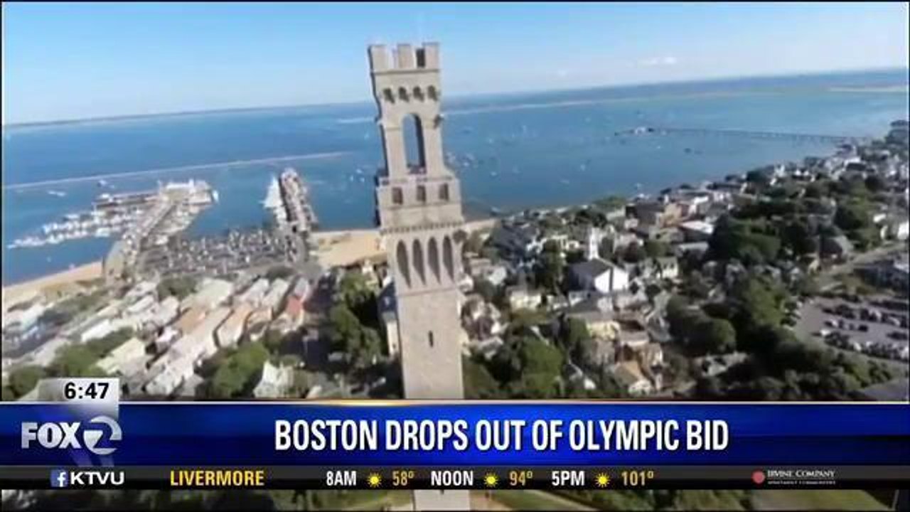 Boston Drops Bid for Hosting Olympics