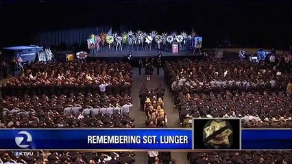 Family, Friends and Public Mourn Hayward Police Sgt Lunger
