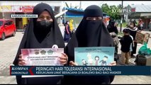 Peringati Hari Toleransi Internasional,Kerukunan Umat Beragama Di Boalemo Bagi-Bagi Masker