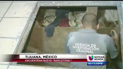 Descubren nuevo "Narcotúnel"