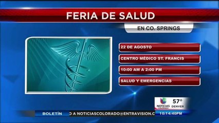 Feria de Salud en CO Springs este sábado