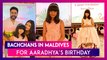 Abhishek Bachchan & Aishwarya Rai Bachchan In Maldives For Daughter Aaradhya's 10th Birthday; Share Adorable Pictures