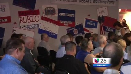 Respaldan republicanos Paseños debate de candidatos