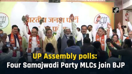 UP Assembly polls: Four Samajwadi Party MLCs join BJP