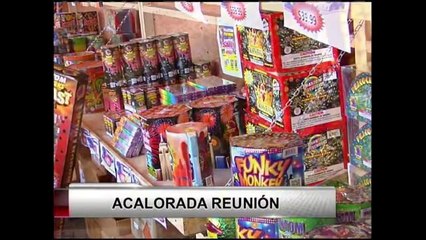 Debate sobre juegos pirotécnicos