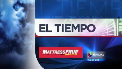 Pronóstico del Tiempo: Martes 25 de Agosto 10pm