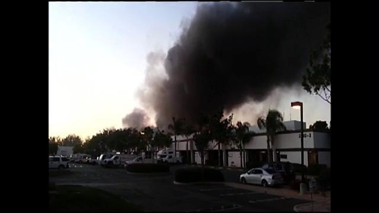 Incendio de bodega