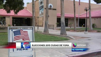 Dia de elecciones primarias para la ciudad de Yuma