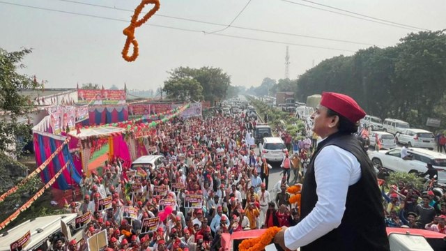 Akhilesh Yadav: No one else can tell better lies than BJP