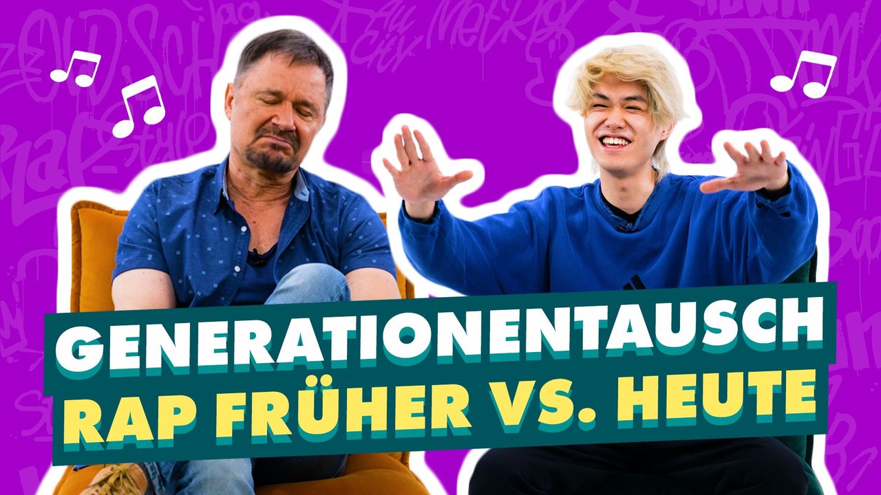 Generationentausch: So reagieren diese Menschen auf Rap!