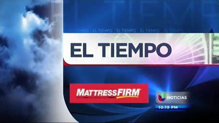 Pronóstico del Tiempo: Jueves 20 Agosto 10pm