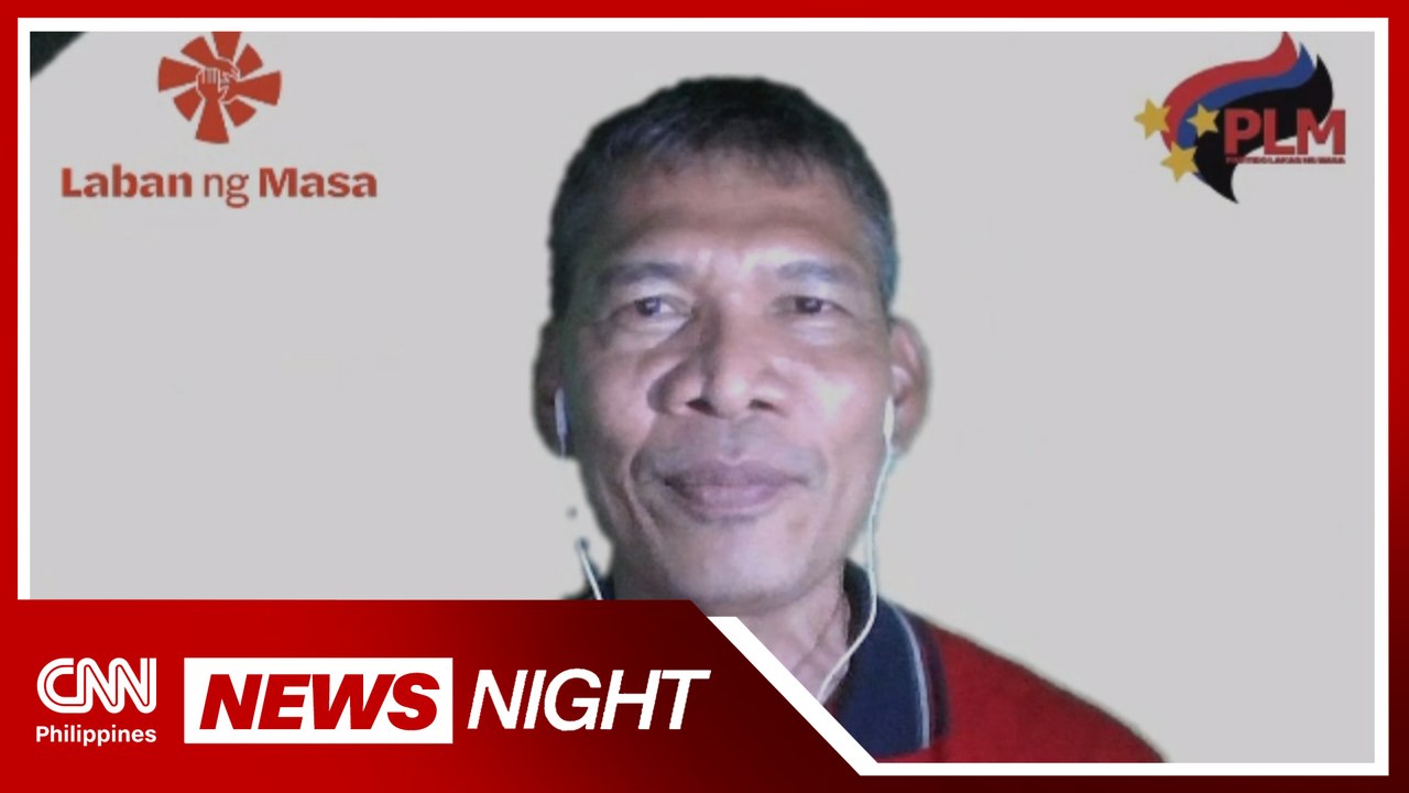 Up close with Presidential aspirant Leody de Guzman | News Night