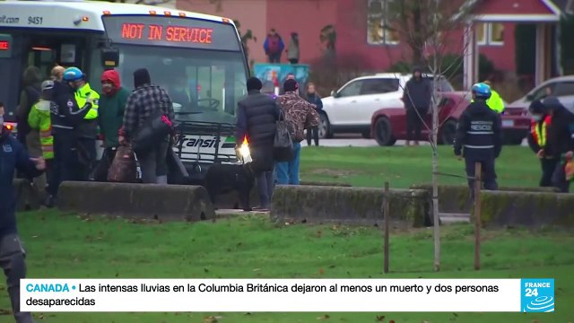 Canadá: inundaciones y deslizamientos de tierra mortales tras tormenta en la Columbia Británica