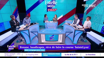 RMC s’engage pour vous : Roxane, handicapée, rêve de faire la course SaintéLyon - 17/11