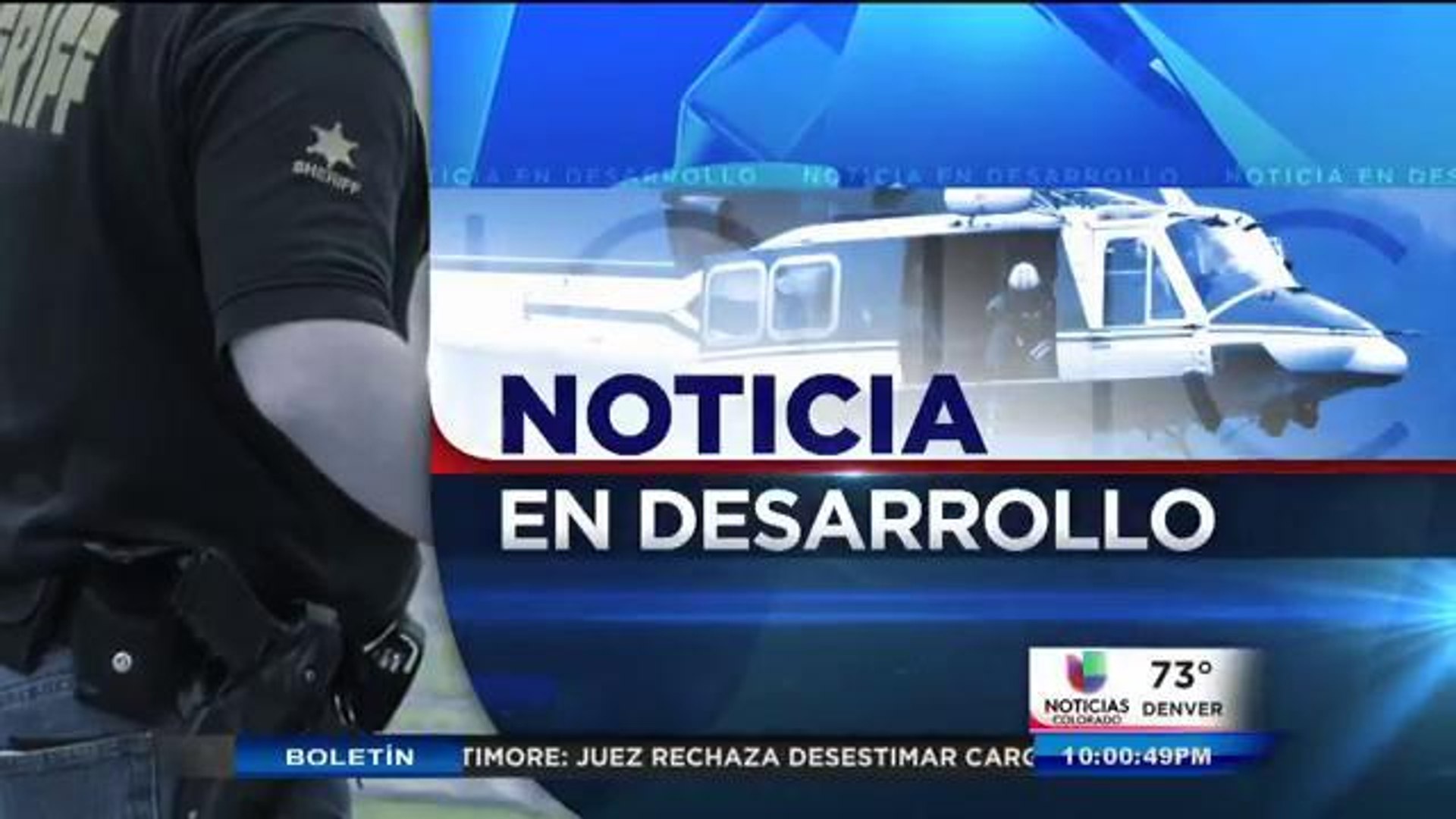 Accidente de helicóptero cerca de Blackhawk