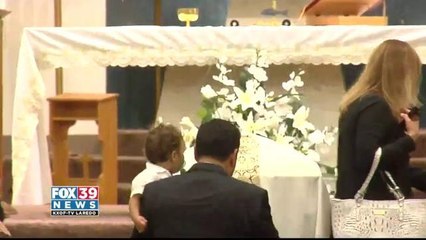 Family and friends say their last goodbye