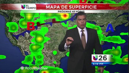 Pronóstico del Tiempo: Jueves 5pm