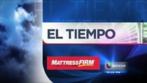 Pronóstico del Tiempo: Lunes 24 de Agosto 10pm