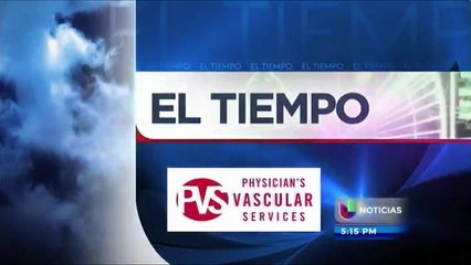 Pronóstico del Tiempo: Viernes 21 de Agosto 5pm
