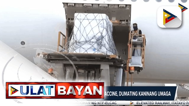 Mahigit 3.5-M doses ng Sinovac vaccine, dumating sa bansa kaninang umaga