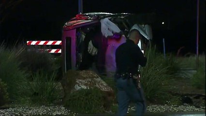 Hombre arrestado tras volcarse alcoholizado