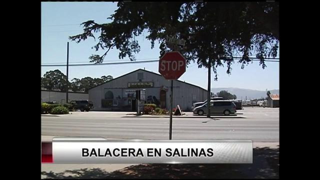 Tiroteo en Salinas