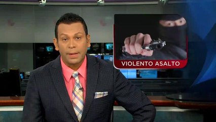 Buscan a sospechoso de asalto con cuchillo