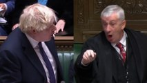 Boris Johnson told to 'sit down' during PMQs by Speaker Lindsay Hoyle