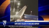 Two Planes Collide At Oakland Airport