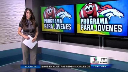 Los Broncos realizan programa de actividad física para los niños