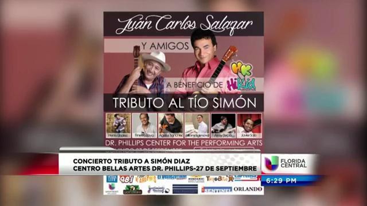 Juan Carlos Salsazar cantará en el Centro de Bellas Artes Dr. Phillips