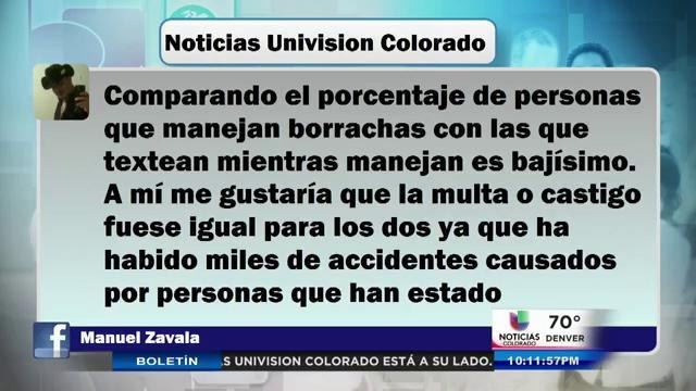 Su opinión cuenta: conductores ebrios