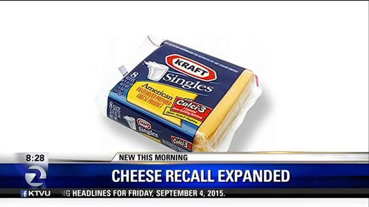 Kraft Recalls Cheese Singles