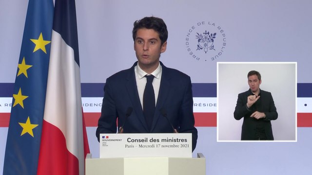 Compte rendu du Conseil des ministres du 17 novembre 2021