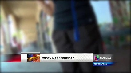 Residentes exigen más seguridad