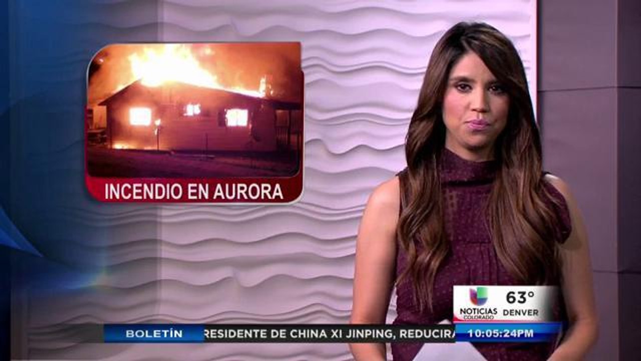 Incendio en Aurora