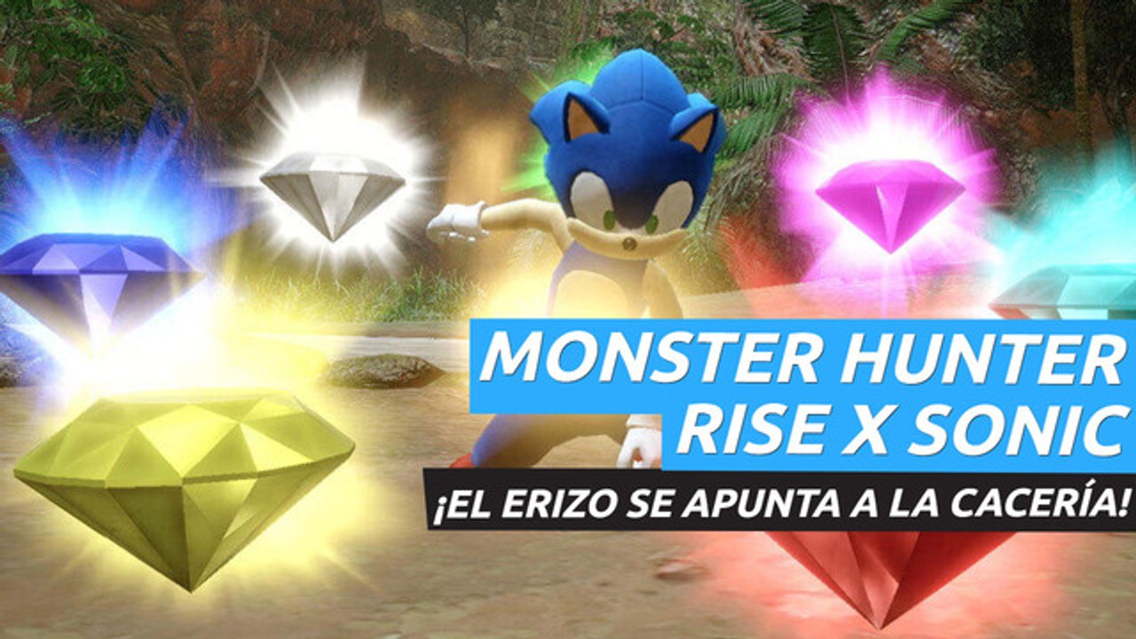Monster Hunter Rise x Sonic - Tráiler de la colaboración