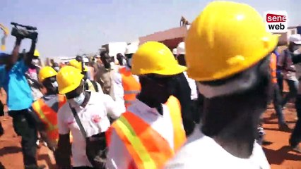 Visite de chantier_ Les images du stade olympique de Diamniadio